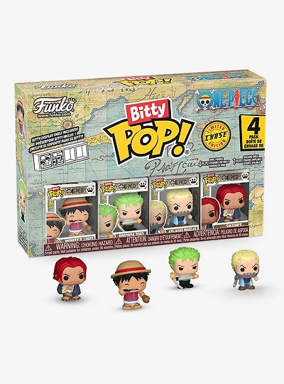 Funko Bitty Pop! One Piece Luffy and Friends Blind Box Mini Vinyl Figure Set