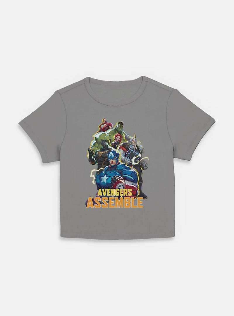 Marvel Rivals Avengers Assemble Womens Baby T-Shirt