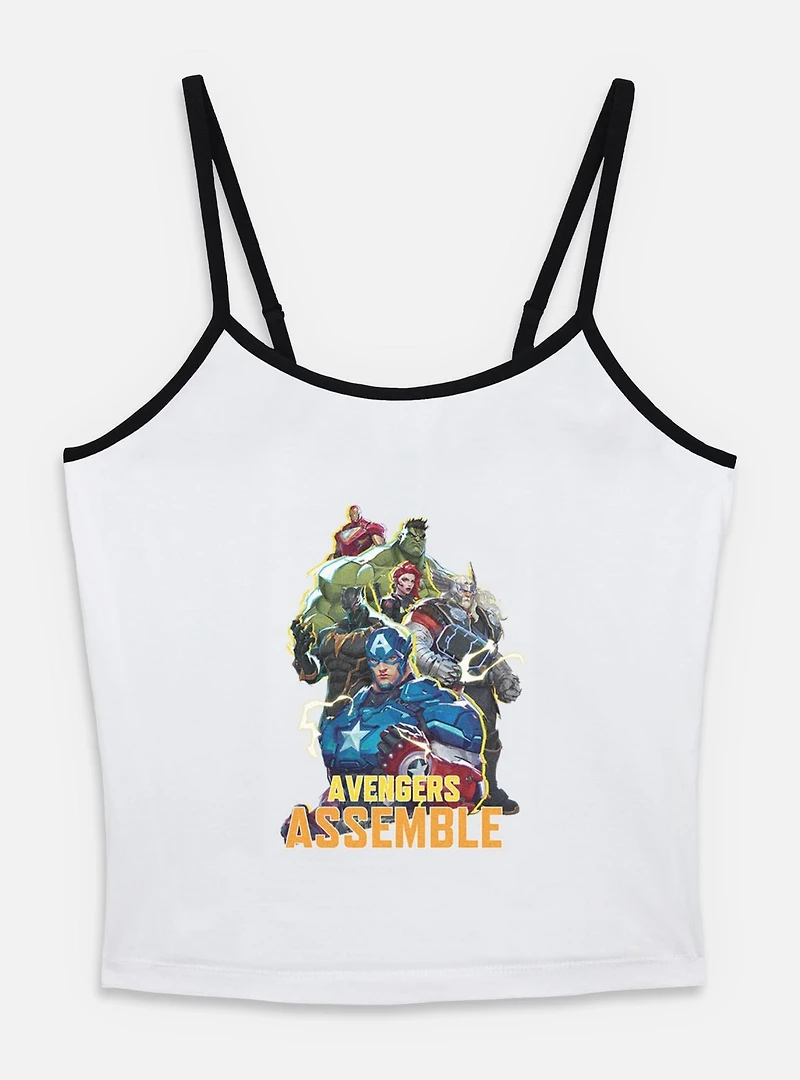 Marvel Rivals Avengers Assemble Womens Cami Tank Top