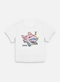 Marvel Rivals Happy Jeff The Landshark Womens Baby T-Shirt