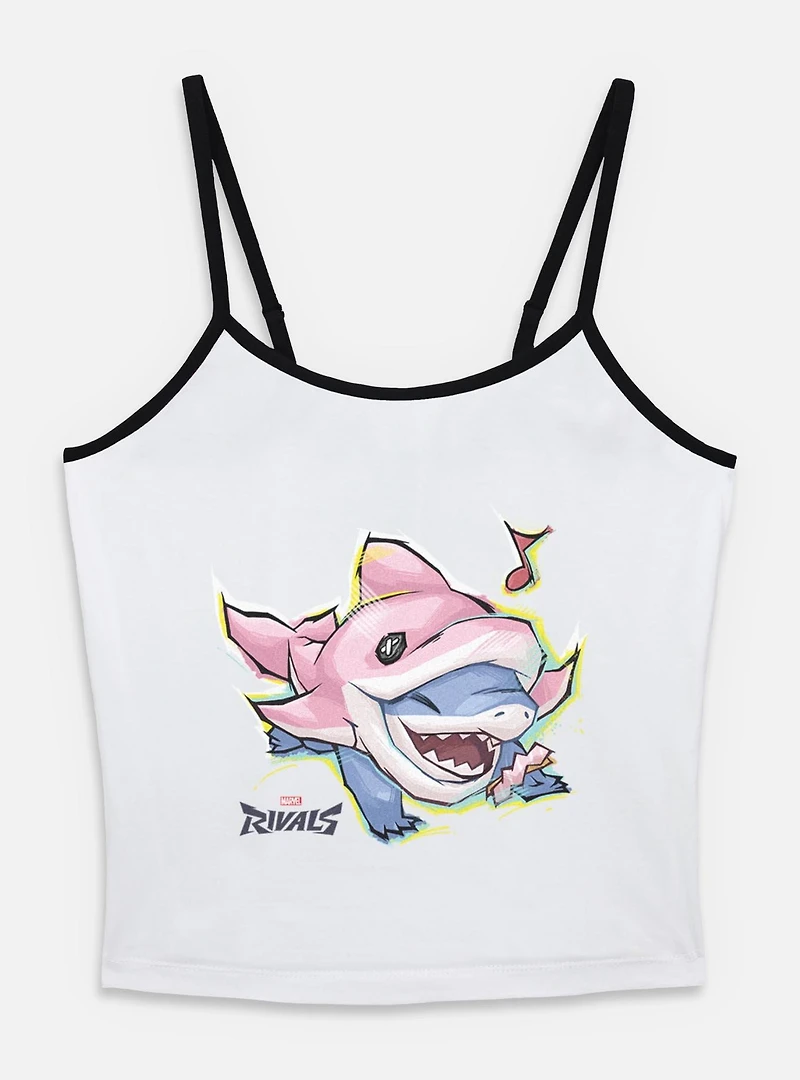 Marvel Rivals Happy Jeff The Landshark Womens Cami Tank Top