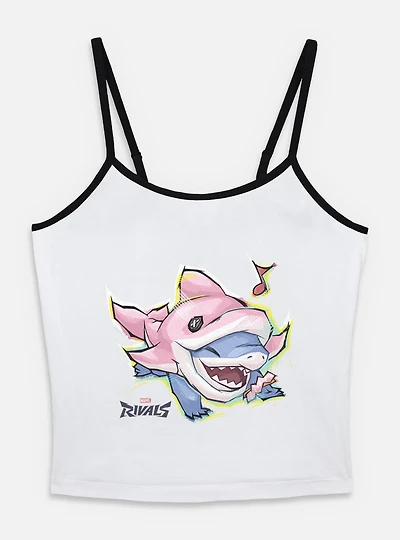 Marvel Rivals Happy Jeff The Landshark Womens Cami Tank Top