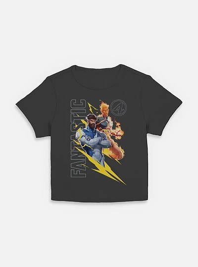 Marvel Rivals Human Torch & Mr. Fantastic Womens Baby T-Shirt