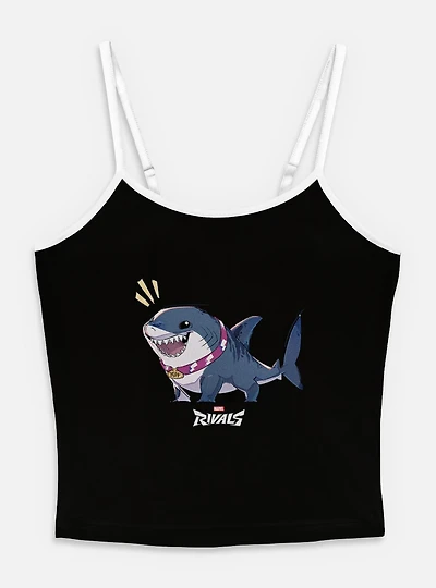 Marvel Rivals Alert Jeff The Landshark Womens Cami Tank Top