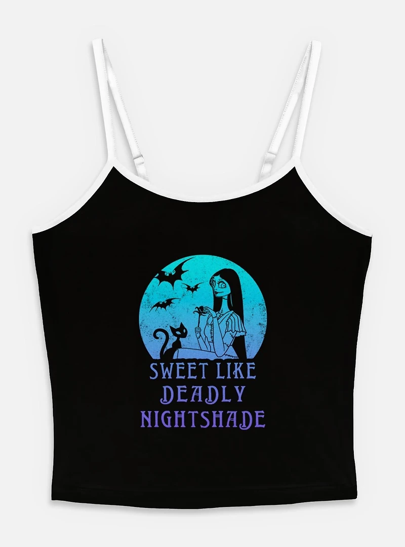 The Nightmare Before Christmas Sally Sweet Like Deadly Nightshade  Womens Cami