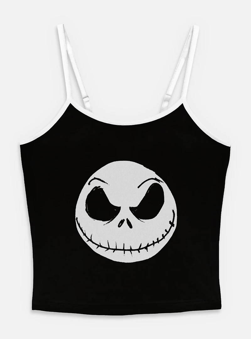 The Nightmare Before Christmas Big Face Jack Womens Cami