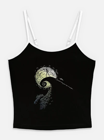 The Nightmare Before Christmas Spiral Hill Jack Womens Cami