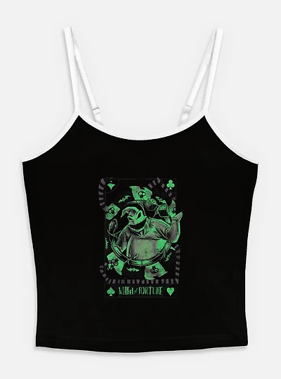 The Nightmare Before Christmas Wheel Of Fortune Womens Cami