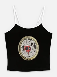 Marvel Deadpool Cats Rule Everything Around Me Womens Cami