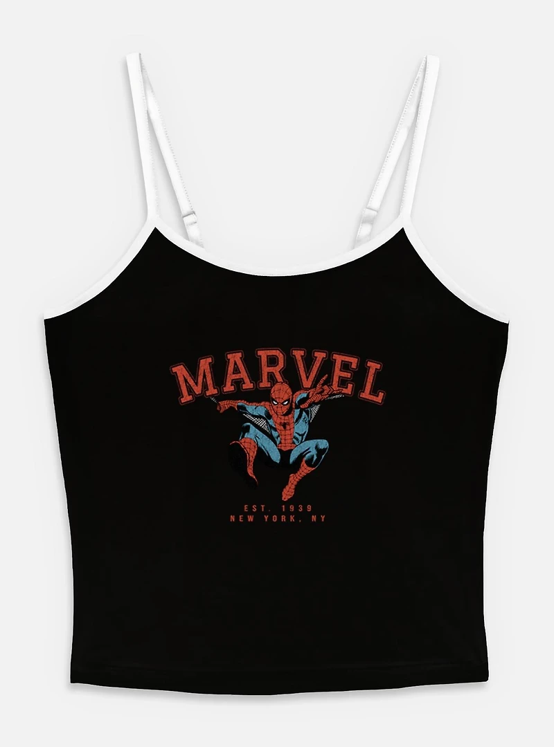 Marvel Spider-Man Collegiate Spidey Womens Cami