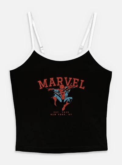 Marvel Spider-Man Collegiate Spidey Womens Cami