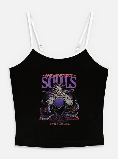 Disney The Little Mermaid Wretched Souls Ursula Womens Cami