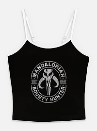 Star Wars The Mandalorian Bounty Hunter Seek & Destroy Womens Cami