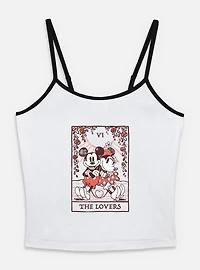 Disney Mickey Mouse The Lovers Tarot Womens Cami
