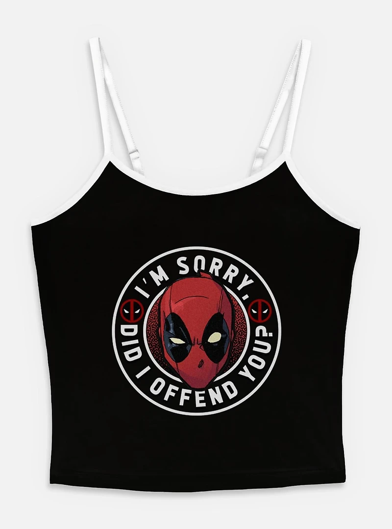 Marvel Deadpool Did I Offend You Womens Cami