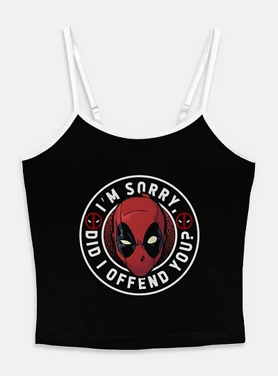 Marvel Deadpool Did I Offend You Womens Cami