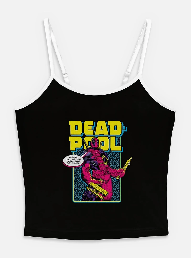 Marvel Deadpool Please Call Me Womens Cami