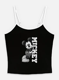 Disney Mickey Mouse Retro Leaning Womens Cami
