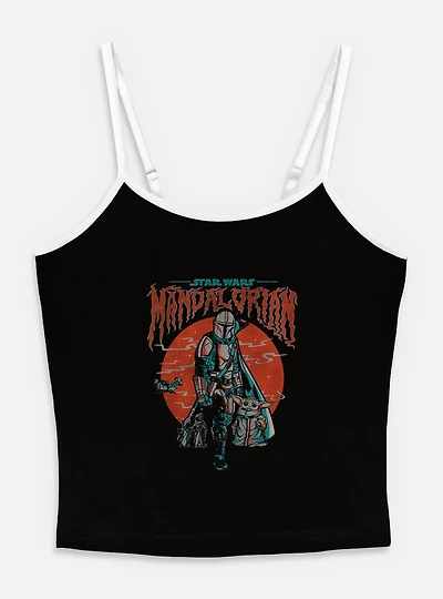 Star Wars The Mandalorian Fog Womens Cami