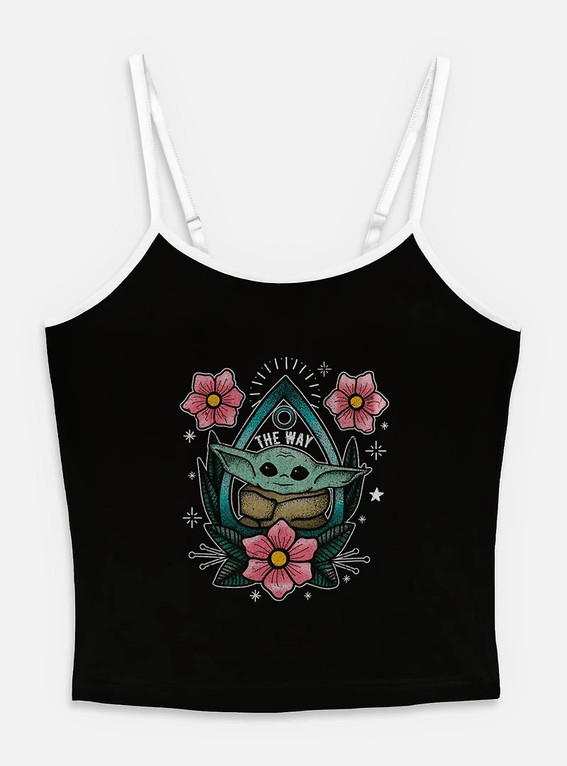Star Wars The Mandalorian Planchette Child Womens Cami