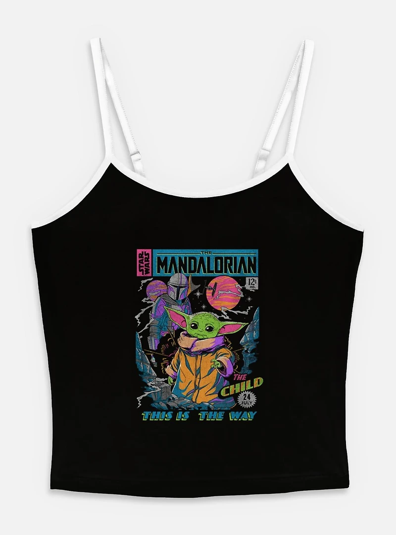 Star Wars The Mandalorian This Is Way Poster Womens Cami