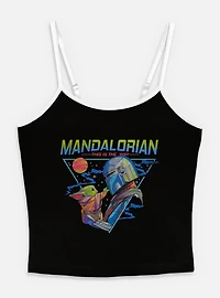 Star Wars The Mandalorian This Is Way Retro Triangle Womens Cami