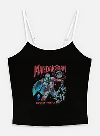 Star Wars The Mandalorian Boba Fett Bounty Hunter Womens Cami