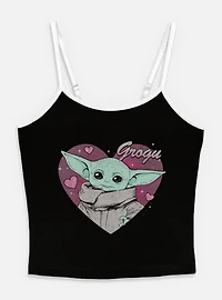 Star Wars The Mandalorian Grogu Valentine Womens Cami