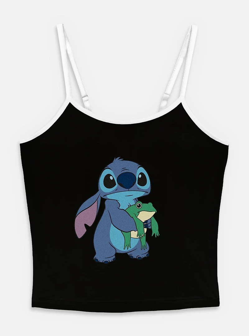 Disney Lilo & Stitch Holding Froggie Womens Cami