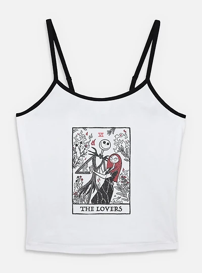 The Nightmare Before Christmas Loving Death Tarot Womens Cami