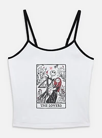 The Nightmare Before Christmas Loving Death Tarot Womens Cami