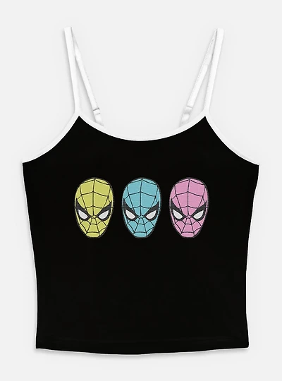 Marvel Pastel Faces Womens Cami