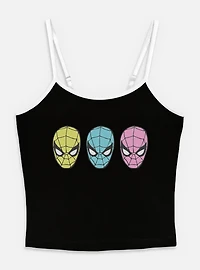 Marvel Pastel Faces Womens Cami