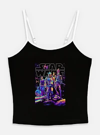 Star Wars The Mandalorian Galaxy  Womens Cami