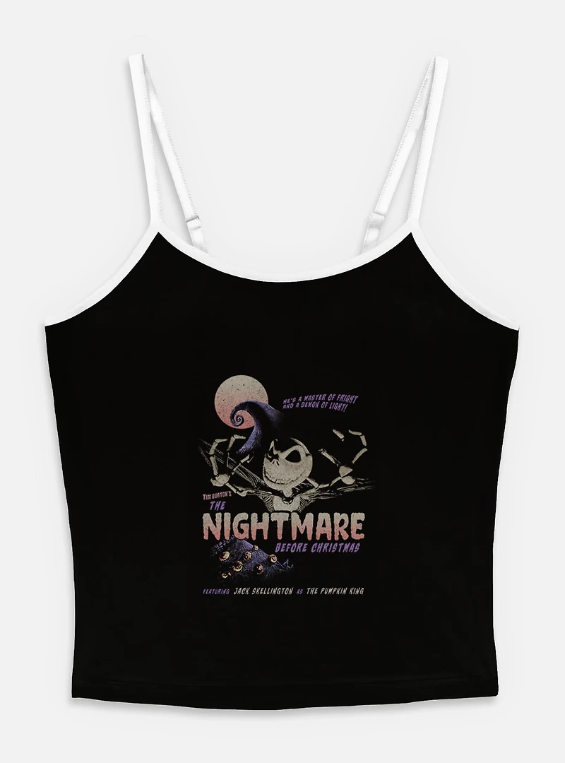 The Nightmare Before Christmas Jack Poster Womens Cami