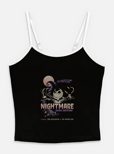 The Nightmare Before Christmas Jack Poster Womens Cami