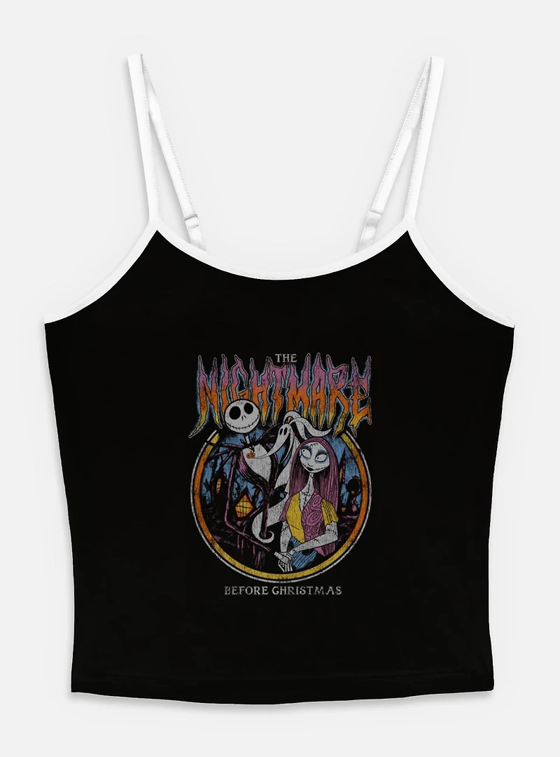 The Nightmare Before Christmas Metal Circle Womens Cami