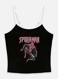 Marvel Spider-Man Retro Stance Womens Cami