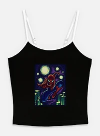 Marvel Spider-Man Starry New York Womens Cami
