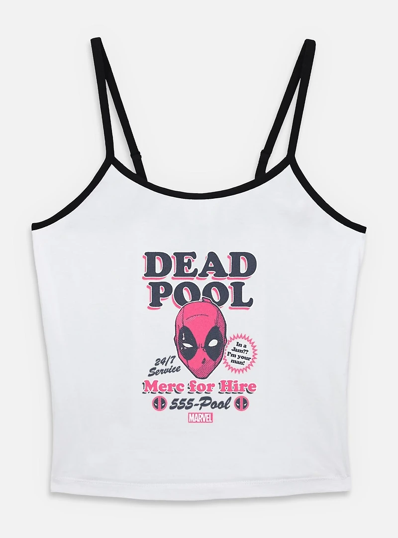 Marvel Deadpool Merc For Hire Womens Cami