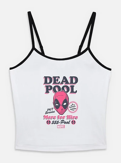 Marvel Deadpool Merc For Hire Womens Cami