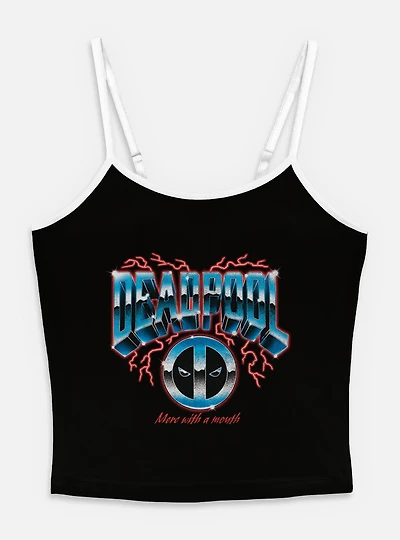 Marvel Deadpool Merc With A Mouth Metal Womens Cami