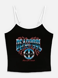 Marvel Deadpool Merc With A Mouth Metal Womens Cami