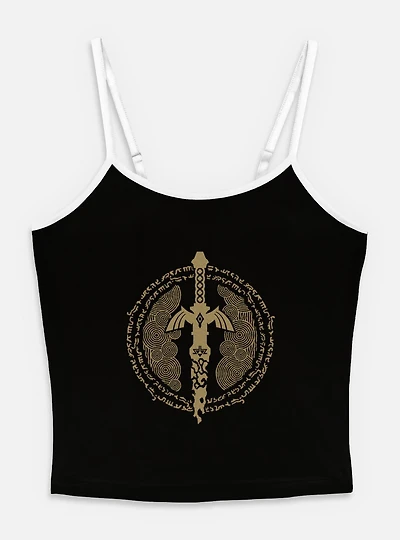 The Legend Of Zelda Master Sword Icon Womens Cami