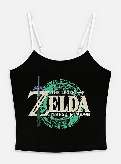 The Legend Of Zelda TOTK Logo Womens Cami