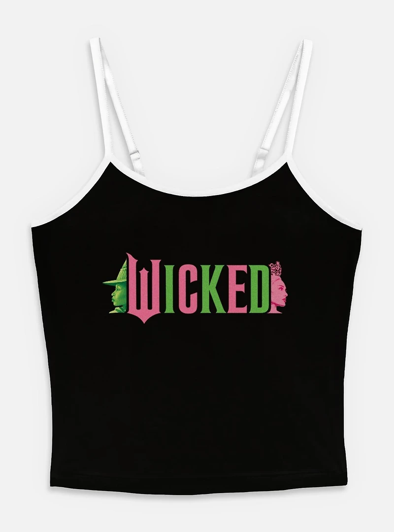 Wicked Glinda And Elphaba Face Womens Cami