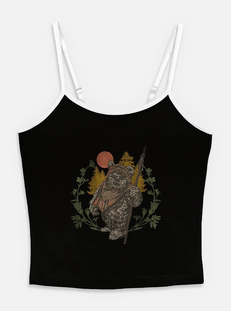 Star Wars Ewok Sunset Womens Cami