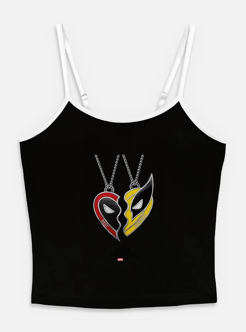 Deadpool 3 Broken Necklace Womens Cami