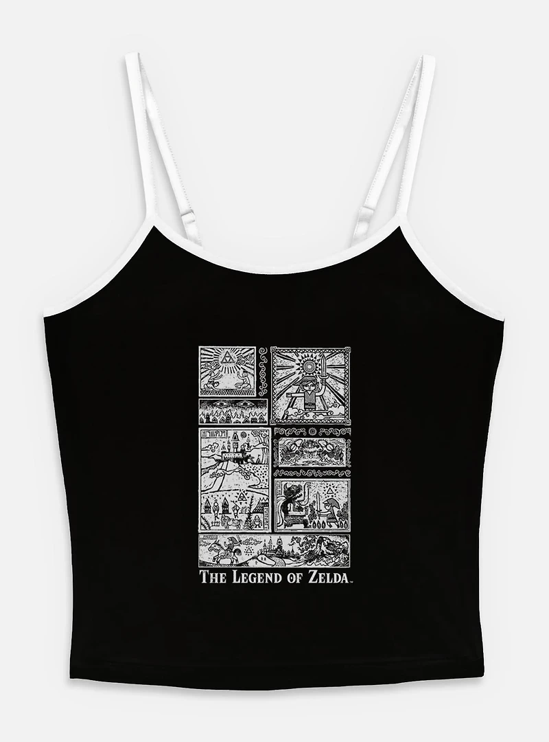 Nintendo The Legend Told Womens Cami