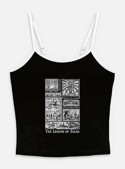 Nintendo The Legend Told Womens Cami